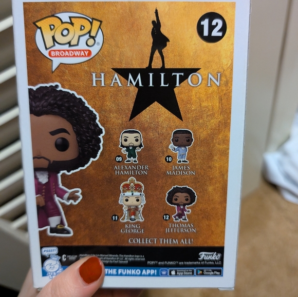 Thomas Jefferson Funko Pop - Picture 4 of 4